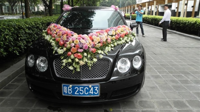 賓利歐陸婚禮花車